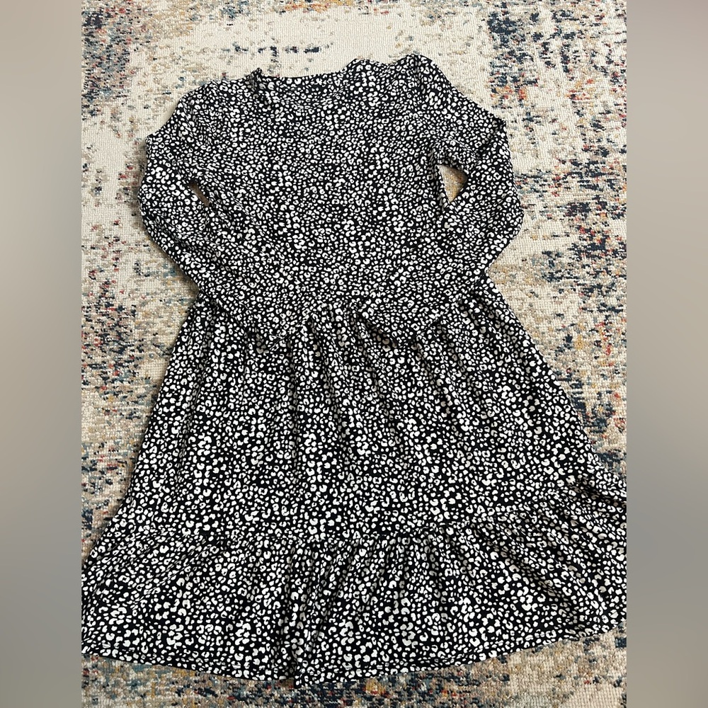 Primark Black and White Patterned Dress - Picture 4 of 5